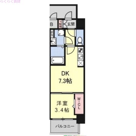 JPレジデンス大阪城東４の物件間取画像